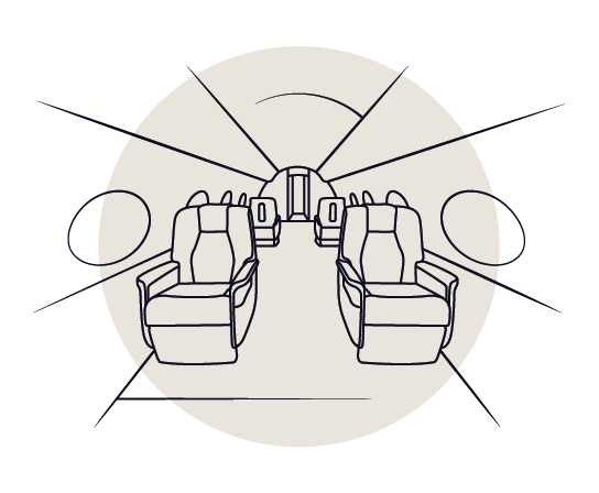 Spacious Seating