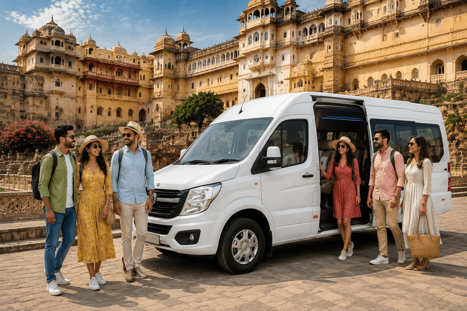 Rajasthan Tours by Urbania Tempo Traveller